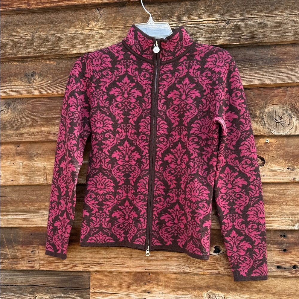 Neve designs wool cardigan zip down